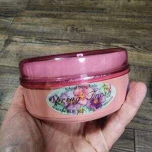 Vintage pink Spring Fresh Dusting Powder New Sealed b34